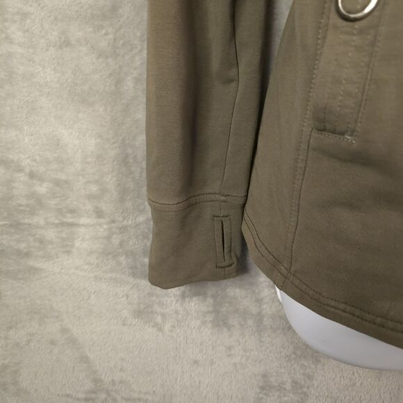 Kuhl Krush Jacket Womens Small Green Snap Front Outdoor Fall Moto Style - Picture 5 of 13